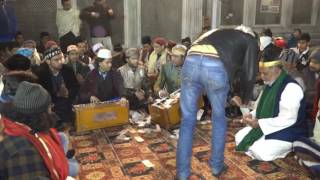 mehfil e qawali at hazrat nizamuddin auliaRA [upl. by Yrffoeg]