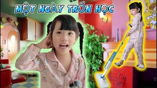 Một Ngày Trốn Học Của Em MiMi Ở Nhà Giúp Bố Mẹ Dọn Dẹp Nhà  MiMi Family [upl. by Elinet506]