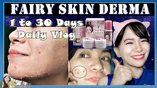 1 to 30 Days FAIRY SKIN Derma Facial Set HONEST REVIEW  TIPS [upl. by Ydnal70]