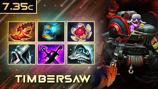 OFFLANE DAVAI LAMA TIMBERSAW 735  Dota2 4K [upl. by Yesnik]