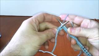 How to Knit in the Round Using Circular Needles  Left Handed [upl. by Akcirederf]