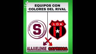 CON LOS COLORES DEL RIVAL SAPRISSA VS ALAJUELENSE shorts [upl. by Fabrianne]