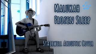 Malukah  Frozen Sleep Acoustic Cover in a Stairwell [upl. by Elysha336]