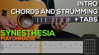 Mayonnaise  Synesthesia Guitar Tutorial INTRO CHORDS AND STRUMMING  TABS [upl. by Lucilla]