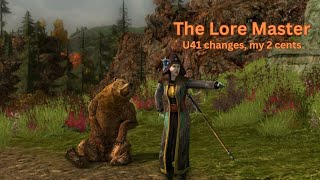 Lord of the Rings Online  Lore Master Changes  My 2 Cents [upl. by Celestyn]