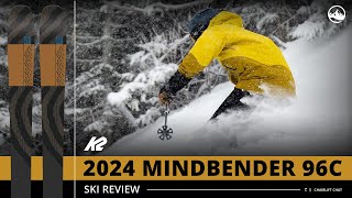 2024 K2 Mindbender 96 C Ski Review with SkiEssentialscom [upl. by Doowle961]