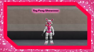 Toy Foxy Showcase in Archived Nights Fnaf Rp [upl. by Helaina958]