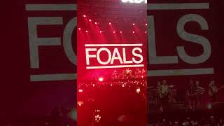 FOALS  My Number Live in Guadalajara Corona Capital GDL 2023 rock festival livemusic [upl. by Anilosi472]