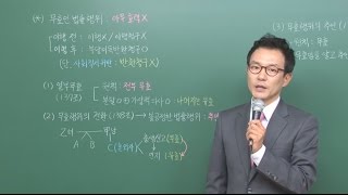 김화현쌤의 공인중개사 랜드삼 민법스페셜 특강 6강 무효와취소유동적무효편 [upl. by Esertal]