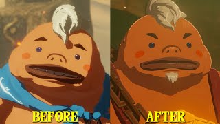 Yunobo Before amp After  The Legend Of Zelda Tears Of The Kingdom Vs Hyrule Warriors Age of Calamity [upl. by Eirok539]