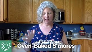 Baking with Kids OvenBaked Smores with Miss Jen [upl. by Iveksarap]