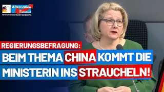 Ist China wirklich ein Entwicklungsland Svenja Schulze kommt ins Straucheln AfDFraktion Bundestag [upl. by Chambers67]