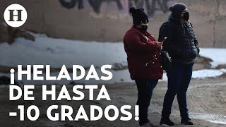 ¡Vaguada polar recorre México 13 estados estarán bajo 0 grados se prevén lluvias y caída de nieve [upl. by Sylvia]