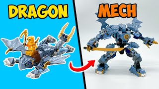 I turned a Lego Ninjago Dragon into a MECH [upl. by Magnusson981]