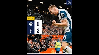 Manchester United vs Tottenham 03 Defeat  Match Highlights 2024 [upl. by Adnilem899]