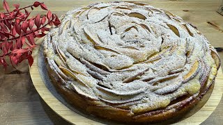 Apple cake tutorial Apple cake is a pleasant taste of the autumn season [upl. by Airdnaz]