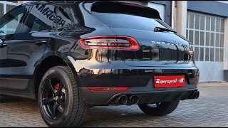 Porsche Macan S 30 TDI V6 sound with Supersprint full exhaust system [upl. by Bywoods]