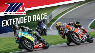 EXTENDED RACE MotoAmerica Supersport Race 1 at Alabama 2023 [upl. by Yerocal]