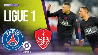 PSG vs Brest  LIGUE 1 HIGHLIGHTS  01152022  beIN SPORTS USA [upl. by Znieh]