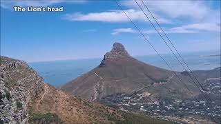 Teleférico Table Mountain  Cidade do Cabo  África do Sul  Table Mountain Cable car  Cape Town [upl. by Alisun]