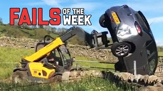 Angry Farmer Flips Car Off His Land  Fails Of The Week  FailArmy [upl. by Noramac648]