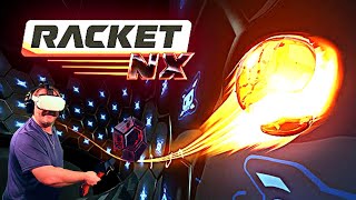 Pushing The Limits Of Playing RACKET BALL In VR  Quest 2 Gameplay [upl. by Yliak]