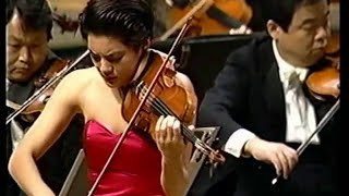 Anne Akiko Meyers Performs 4th Mvt Lalos Symphonie Espagnole NHK Symphony [upl. by Ruperto]