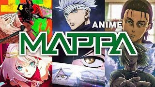 TOP 5 ANIME CREATED BY STUDIO MAPPA anime mappa [upl. by Ahseek]