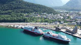 Rampestreken  Romsdalsgondolen  Hurtigruten  Åndalsnes  Norway 🇳🇴  DJI Mavic 2 Pro Drone  4K [upl. by Antoni]