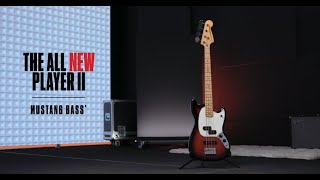 Exploring the Player II Mustang Bass  Player II  Fender [upl. by Anekahs]