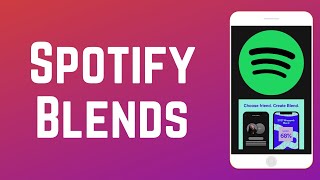 How to Create a Spotify Blends Playlist [upl. by Iy]