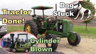 Finishing the John Deere 2940 and Packing a Cylinder in Silence [upl. by Jaclyn]