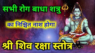 सभी रोग बाधा शत्रु का निश्चित नाश होगा सोमवार को सुनें शिव रक्षा स्तोत्र  Shiv Raksha Stotram [upl. by Aztiray382]