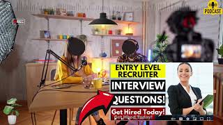 Entry Level Recruiter Interview Questions and Answers  Popular Entry Level Recruiter Interview [upl. by Thera]