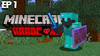 A New Minecraft Hardcore World Episode 1 [upl. by Kuehn]