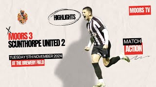 Highlights  Spennymoor Town 3 Scunthorpe United 2  Tuesday 5th November 2024 [upl. by Flanigan]