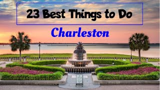 23 Best Things to Do in Charleston SC Top Things to See in South Carolina 2023 [upl. by Nelyt]