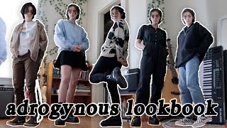 androgynous outfit ideas ft graysons projects [upl. by Eisdnyl]