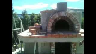 COSTRUZIONE FORNO A LEGNA E BARBECUE [upl. by Asiuqram5]