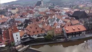 Cesky Krumlov Old City in Czech Republic [upl. by Mella]