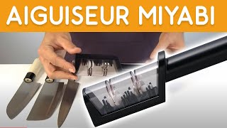 Utilisation de laiguiseur Miyabi pour couteaux Japonais  Couteauxduchef [upl. by Yelhak]