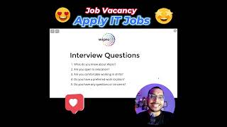 Wipro Elite Interview  Wipro HR Interview Questions  Wipro Elite Technical Interview  Job Vacancy [upl. by Michelsen]