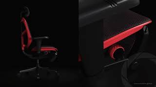 How to adjust the Enjoy Ultra gaming chair from Comfort Seating [upl. by Iniffit]