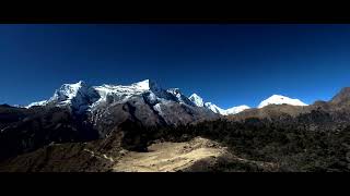 Landscape  Panorama around Namche Bazar Khunde Khumjung Everest Trekking Region Nepal 4K UHD [upl. by Arrekahs10]