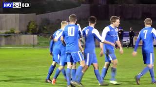 Haywards Heath Town 41 Bexhill United 5th December 2015 [upl. by Aidyl]