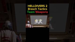 Helldivers 2 Brasch Tactics  Team Weapons [upl. by Lada]