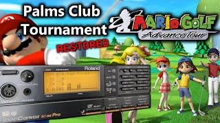 Palms Club Tournament Restored music  Mario Golf Advance Tour [upl. by Niram]