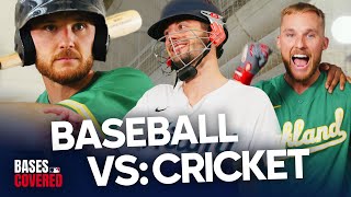 Cricket VS Baseball  ft LAURIE EVANS [upl. by Lang]