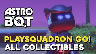 Astro Bot Playsquadron Go All Collectible Locations All Puzzle Pieces [upl. by Helas]