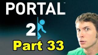 Portal 2  ORANGE GEL  Part 33 [upl. by Imehon186]